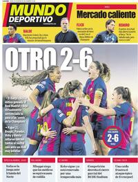 Portada Mundo Deportivo 2026-03-26