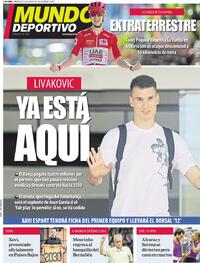 Portada Mundo Deportivo 2026-08-26