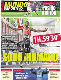 Portada Mundo Deportivo 2026-04-27