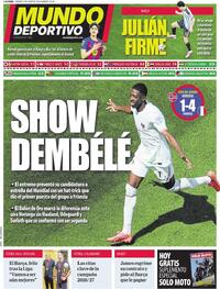 Portada Mundo Deportivo 2026-06-27