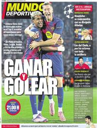 Portada Mundo Deportivo 2026-01-28