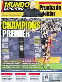 Portada Mundo Deportivo 2026-02-28