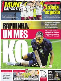 Portada Mundo Deportivo 2026-03-28