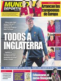 Portada Mundo Deportivo 2026-07-28
