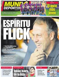 Portada Mundo Deportivo 2026-08-29