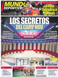 Portada Mundo Deportivo 2026-09-29
