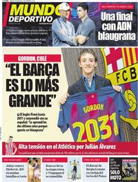 Portada Mundo Deportivo 2026-05-30