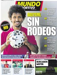 Portada Mundo Deportivo 2026-07-30