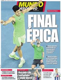 Portada Mundo Deportivo 2026-01-31