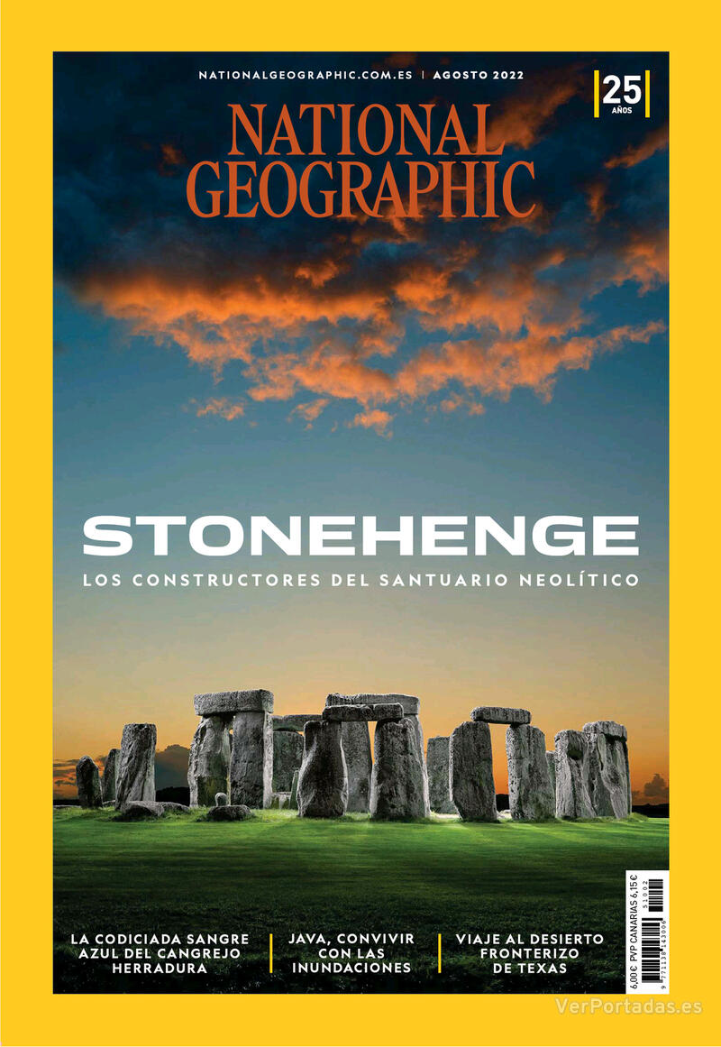 Portada National Geographic 2022-08-25