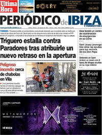 Portada Periódico de Ibiza y Formentera 2025-08-01
