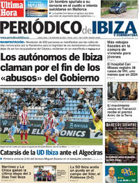 Portada Periódico de Ibiza y Formentera 2025-12-01