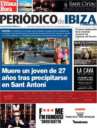 Portada Periódico de Ibiza y Formentera 2025-08-04