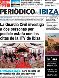 Portada Periódico de Ibiza y Formentera 2025-12-04