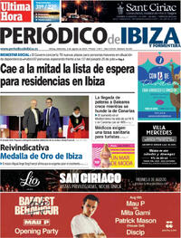 Portada Periódico de Ibiza y Formentera 2025-08-06