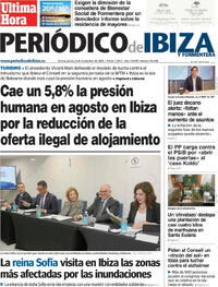 Portada Periódico de Ibiza y Formentera 2025-11-06
