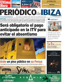 Portada Periódico de Ibiza y Formentera 2025-09-07