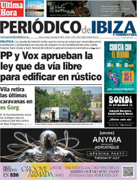 Portada Periódico de Ibiza y Formentera