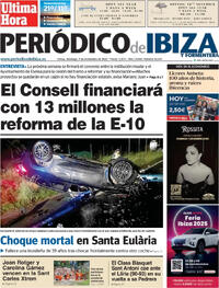 Portada Periódico de Ibiza y Formentera 2025-11-09