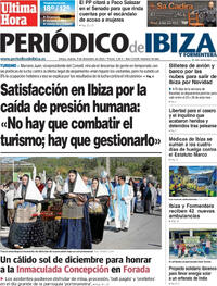 Portada Periódico de Ibiza y Formentera 2025-12-09