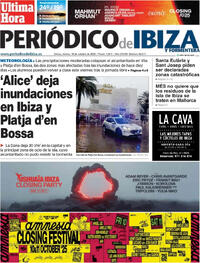 Portada Periódico de Ibiza y Formentera 2025-10-10