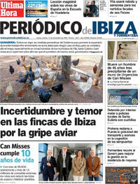 Portada Periódico de Ibiza y Formentera 2025-11-11