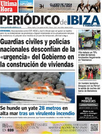 Portada Periódico de Ibiza y Formentera 2025-08-12