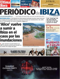 Portada Periódico de Ibiza y Formentera 2025-10-12
