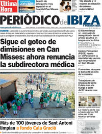 Portada Periódico de Ibiza y Formentera 2025-11-12