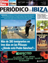 Portada Periódico de Ibiza y Formentera 2025-08-14