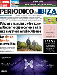 Portada Periódico de Ibiza y Formentera 2025-08-15