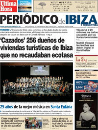 Portada Periódico de Ibiza y Formentera 2025-11-16