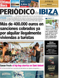 Portada Periódico de Ibiza y Formentera 2025-08-17