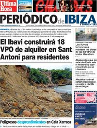 Portada Periódico de Ibiza y Formentera 2025-10-17