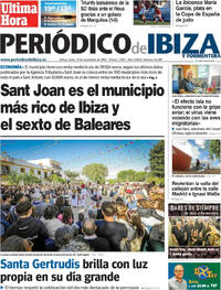 Portada Periódico de Ibiza y Formentera 2025-11-17