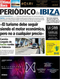 Portada Periódico de Ibiza y Formentera 2025-07-18