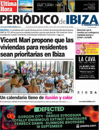 Portada Periódico de Ibiza y Formentera 2025-09-18