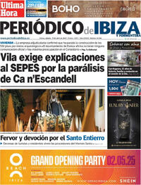 Portada Periódico de Ibiza y Formentera