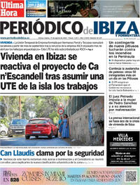 Portada Periódico de Ibiza y Formentera 2025-08-19