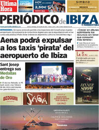Portada Periódico de Ibiza y Formentera 2025-07-20