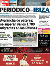 Portada Periódico de Ibiza y Formentera 2025-08-20
