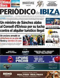 Portada Periódico de Ibiza y Formentera 2025-09-20