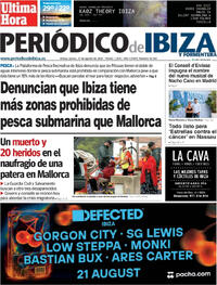 Portada Periódico de Ibiza y Formentera 2025-08-21
