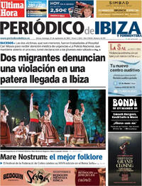 Portada Periódico de Ibiza y Formentera 2025-09-21