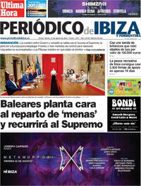 Portada Periódico de Ibiza y Formentera 2025-08-22