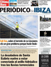 Portada Periódico de Ibiza y Formentera 2025-10-22