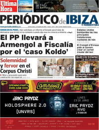 Portada Periódico de Ibiza y Formentera