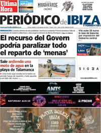 Portada Periódico de Ibiza y Formentera 2025-08-23