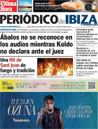 Portada Periódico de Ibiza y Formentera 2025-06-24
