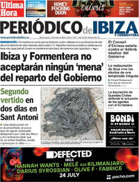 Portada Periódico de Ibiza y Formentera 2025-07-24